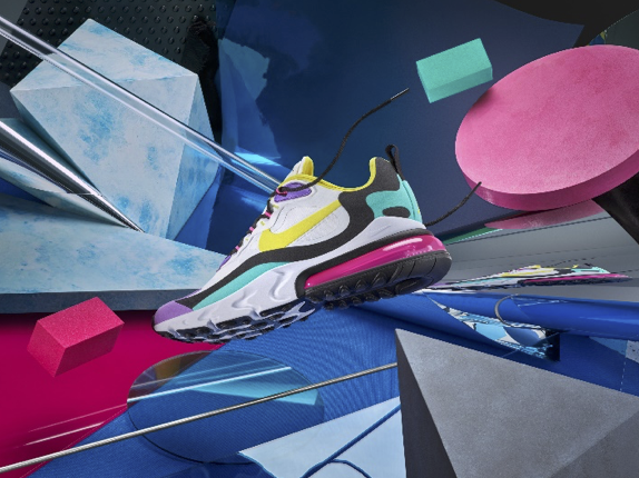 NIKE AIR MAX 270 REACT GEOMETRIC 男款