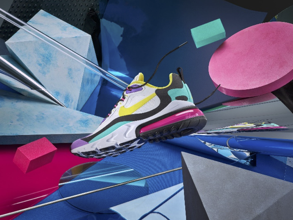 NIKE AIR MAX 270 REACT GEOMETRIC 女款